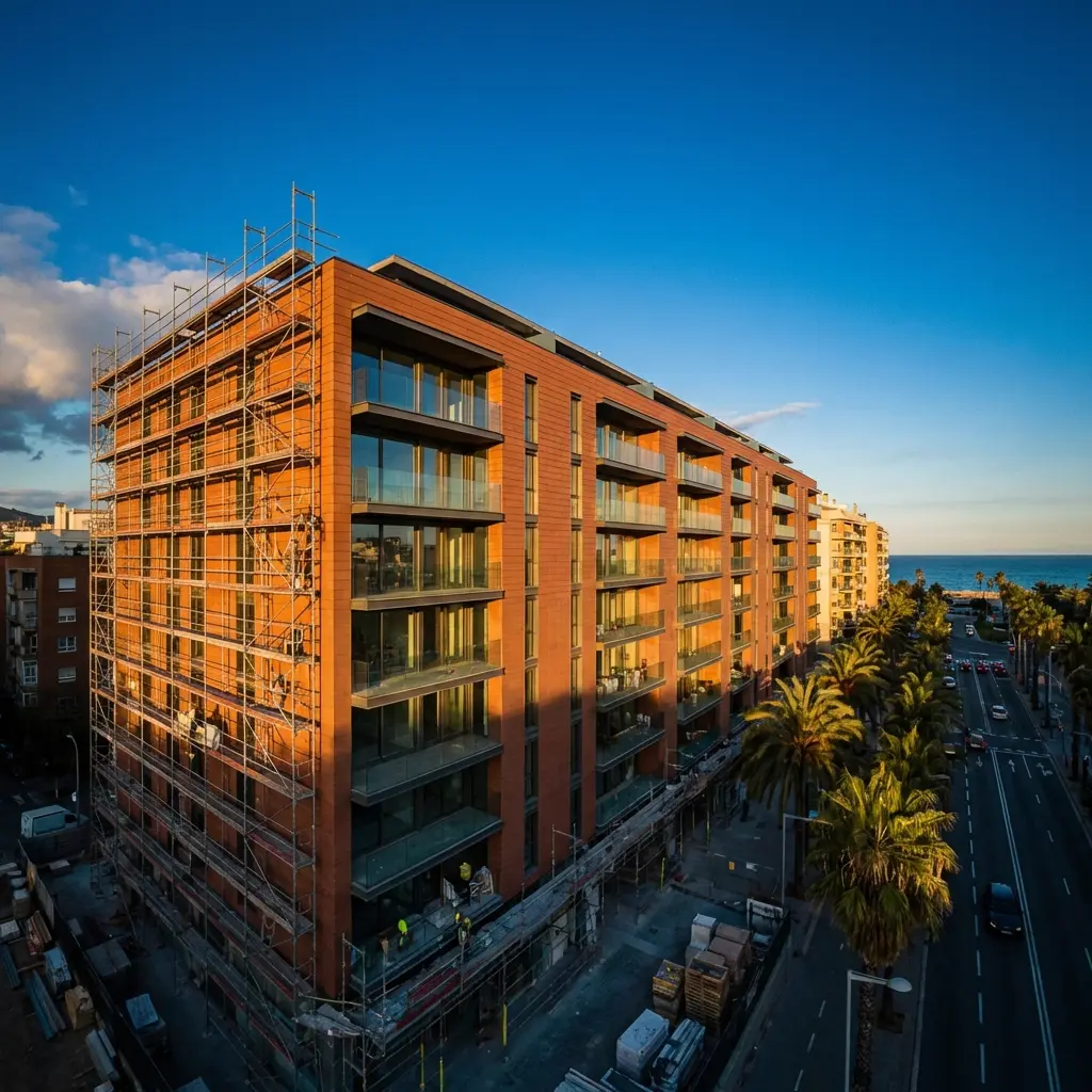 Edificios residenciales renovados